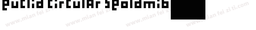 Euclid Circular Seoldmib字体转换